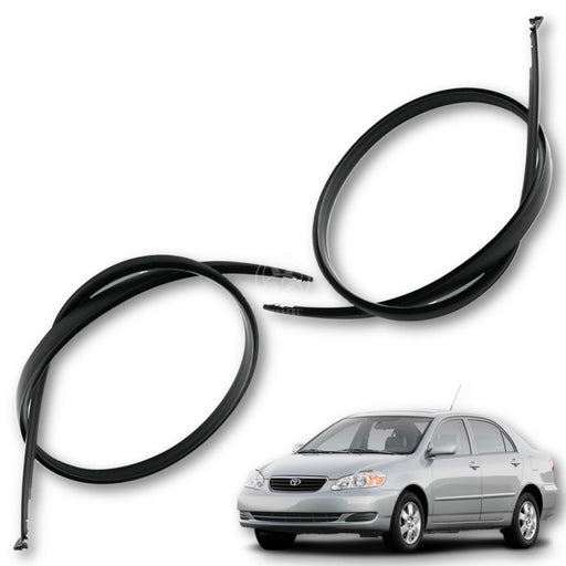 Goma Platina Moldura Toyota Corolla 2003-2008 Canal Techo X2 GOMA CANAL TECHO