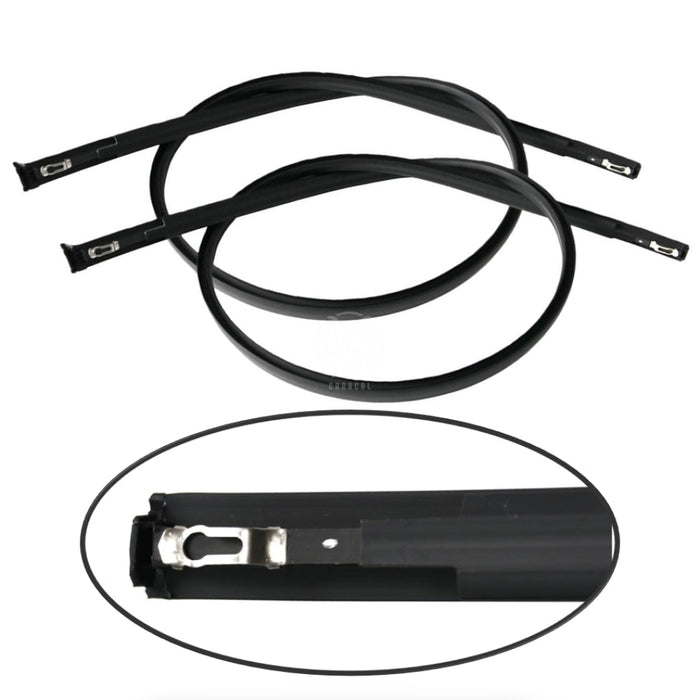 Goma Platina Moldura Toyota Corolla 2003-2008 Canal Techo X2 GOMA CANAL TECHO