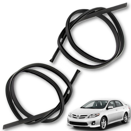 Goma Platina Moldura Toyota Corolla 2009-2014 Canal Techo X2 GOMA CANAL TECHO
