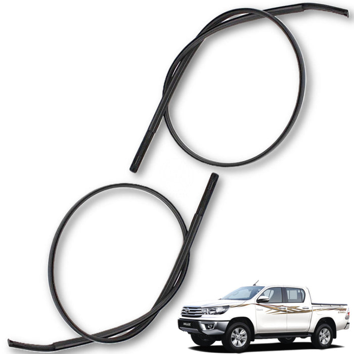 Goma Platina Moldura Toyota Hilux 2016-2023 Revo Canal Techo X2 GOMA CANAL TECHO
