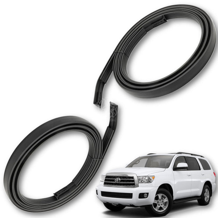 Goma Platina Moldura Toyota Sequoia 2008-2021 Canal Techo X2 GOMA CANAL TECHO