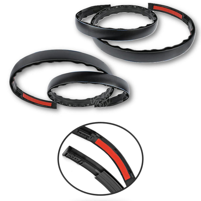 Goma Platina Moldura Toyota Tacoma 4 Ptas 2007-2015 Canal Techo X2 GOMA CANAL TECHO