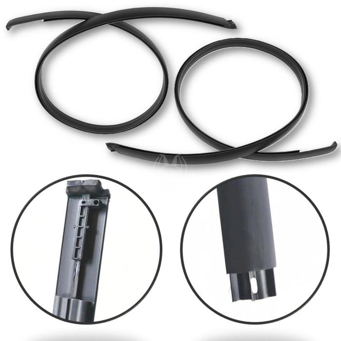 Goma Platina Moldura Toyota Tundra 2007-2020 Canal Techo X2 GOMA CANAL TECHO