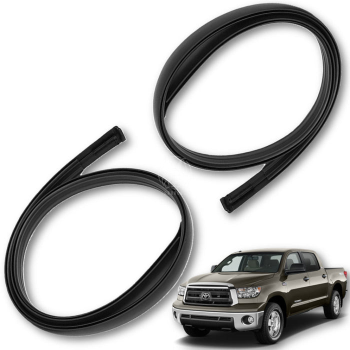 Goma Platina Moldura Toyota Tundra 2007-2020 Canal Techo X2 GOMA CANAL TECHO