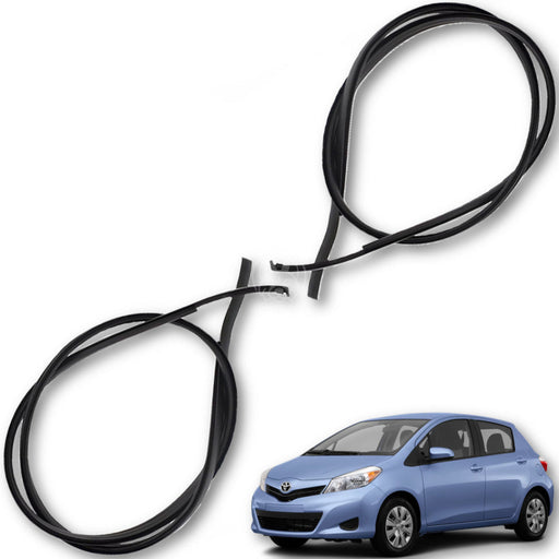 Goma Platina Moldura Toyota Yaris 2012-2014 Hatchback Canal Techo X2 GOMA CANAL TECHO