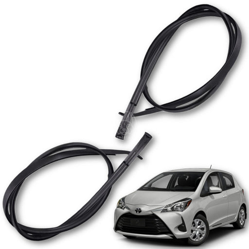 Goma Platina Moldura Toyota Yaris 2014-2018 Hatchback Canal Techo X2 GOMA CANAL TECHO