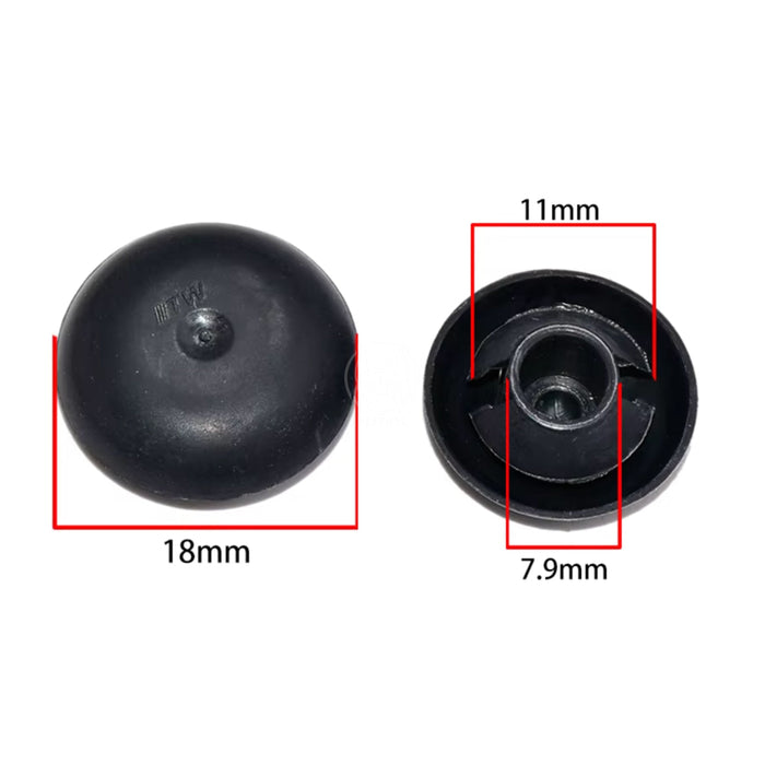 Goma Tapón Carroceria Universal 18X11Mm X4 GOMA TAPÓN CARROCERIA