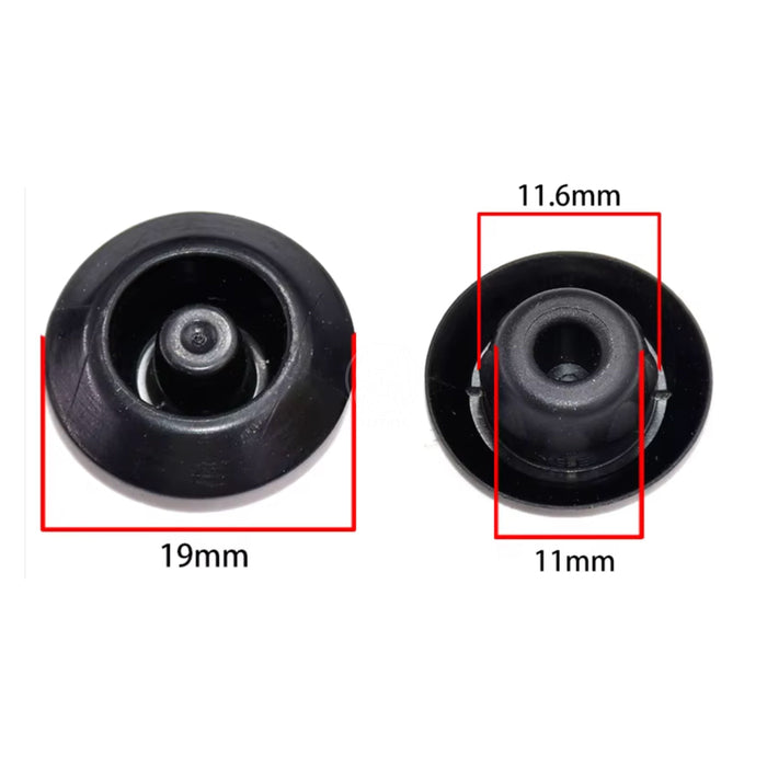 Goma Tapón Carroceria Universal 19X11.6Mm X4 GOMA TAPÓN CARROCERIA