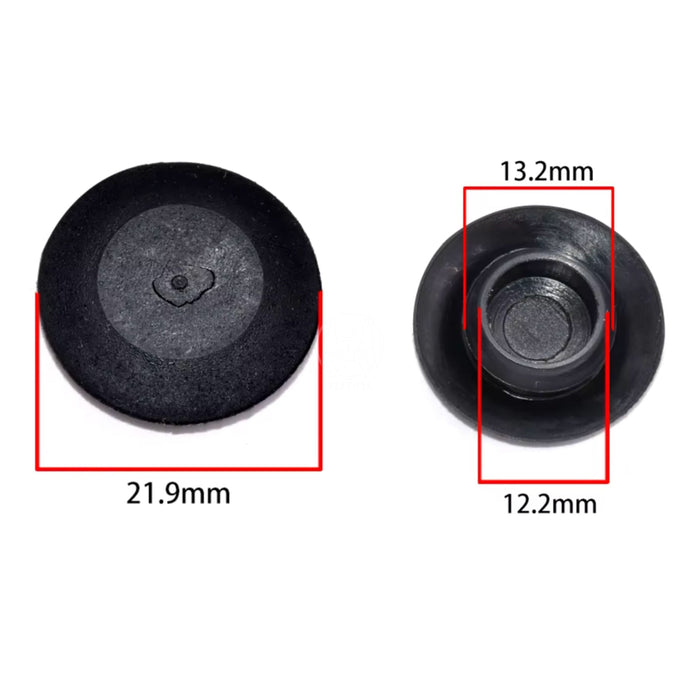 Goma Tapón Carroceria Universal 21.9X13.2Mm X4 GOMA TAPÓN CARROCERIA