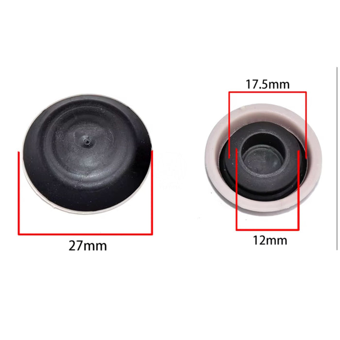 Goma Tapón Carroceria Universal 27X17.5Mm X4 GOMA TAPÓN CARROCERIA