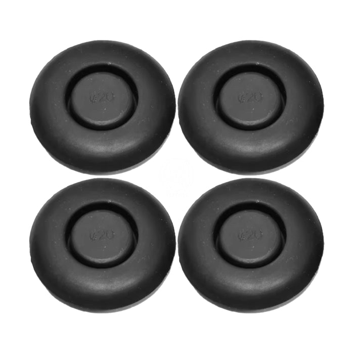 Goma Tapón Carroceria Universal 32X23Mm X4 GOMA TAPÓN CARROCERIA