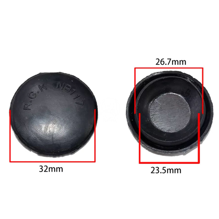 Goma Tapón Carroceria Universal 32X26.7Mm X4 GOMA TAPÓN CARROCERIA