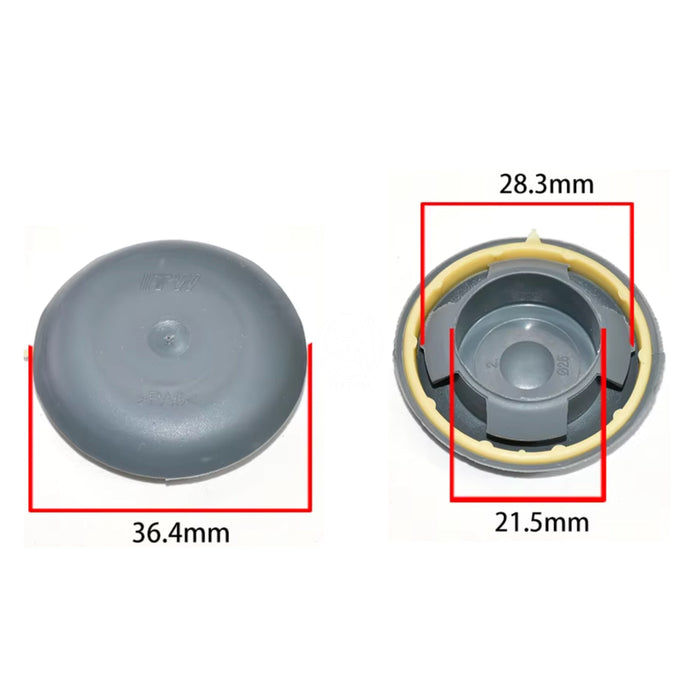 Goma Tapón Carroceria Universal 36.4X28.3Mm X4 GOMA TAPÓN CARROCERIA