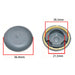 Goma Tapón Carroceria Universal 36.4X28.3Mm X4 GOMA TAPÓN CARROCERIA