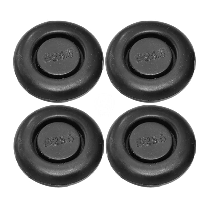 Goma Tapón Carroceria Universal 38X28Mm X4 GOMA TAPÓN CARROCERIA