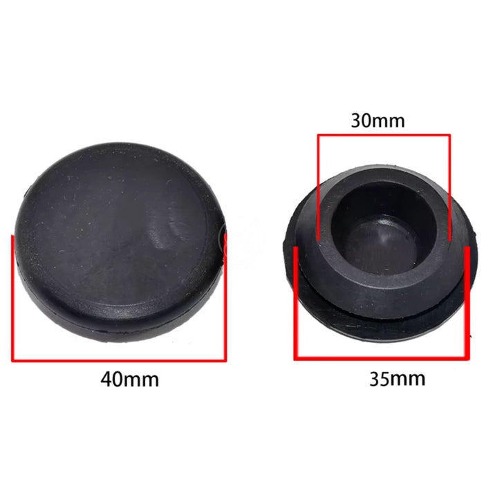 Goma Tapón Carroceria Universal 40X30Mm X2 GOMA TAPÓN CARROCERIA