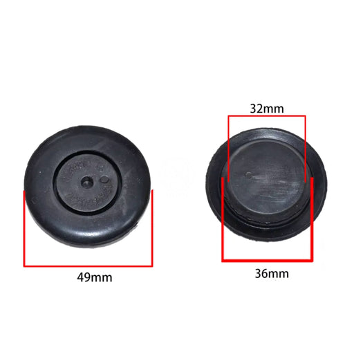 Goma Tapón Carroceria Universal 49X32Mm Mod1 X2 GOMA TAPÓN CARROCERIA