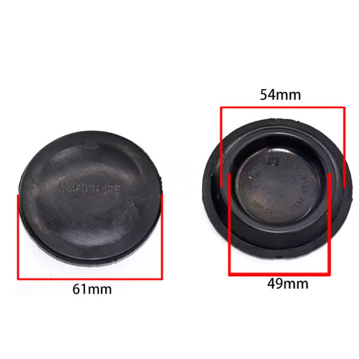 Goma Tapón Carroceria Universal 61X54Mm X2 GOMA TAPÓN CARROCERIA