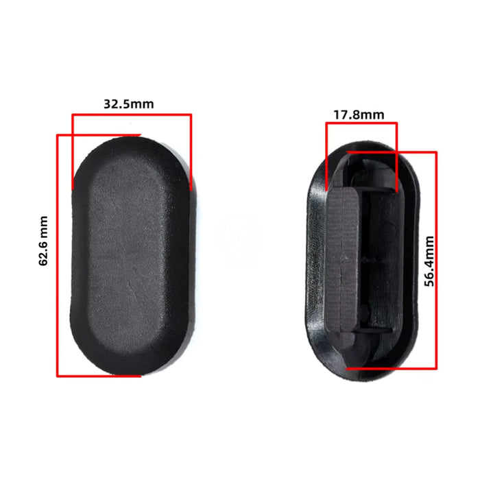 Goma Tapón Carroceria Universal 62.6X32.5Mm X2 GOMA TAPÓN CARROCERIA