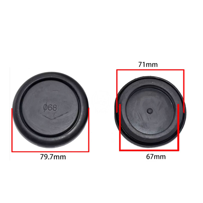 Goma Tapón Carroceria Universal 79.7X71Mm X2 GOMA TAPÓN CARROCERIA