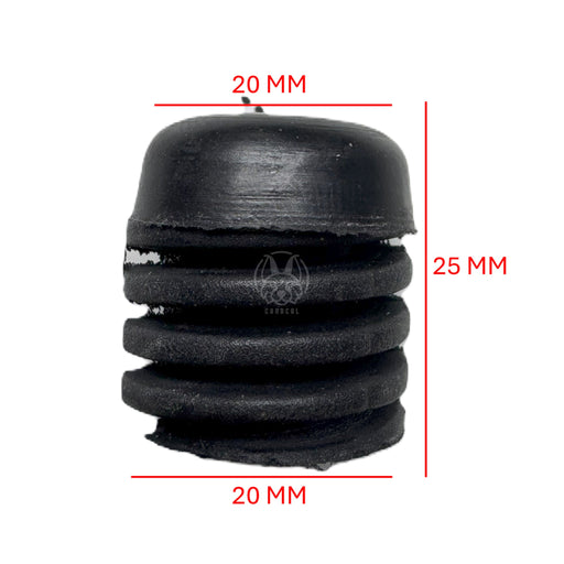 Goma Tope Capot 12X25Mm Universal X2 GOMA TOPE CAPOT