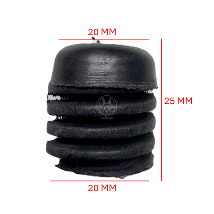 Goma Tope Capot 12X25Mm Universal X2 GOMA TOPE CAPOT