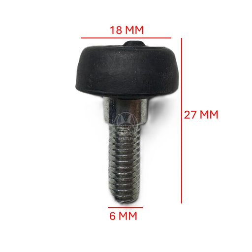 Goma Tope Capot 6X28Mm De Tornillo Universal X2 GOMA TOPE CAPOT