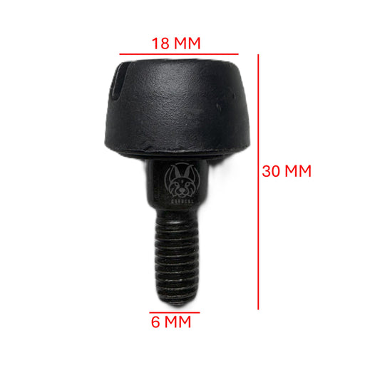 Goma Tope Capot 6X31Mm De Tornillo Universal X2 GOMA TOPE CAPOT