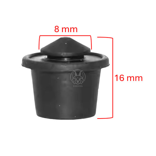 Goma Tope Puerta 13X16Mm Universal X4 GOMA TOPE PUERTA