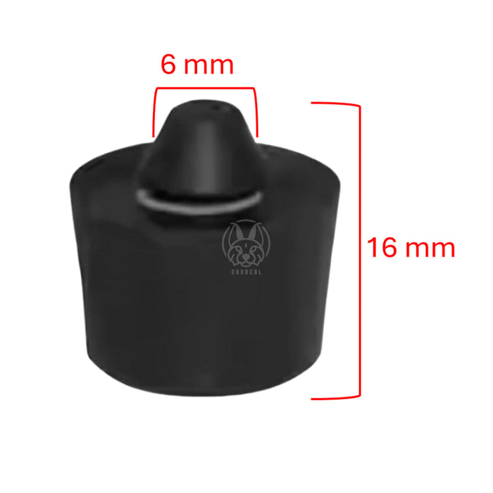 Goma Tope Puerta 6X16Mm Universal X4 GOMA TOPE PUERTA