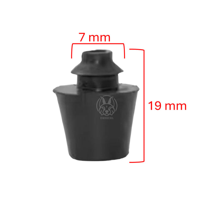 Goma Tope Puerta 7X19Mm Universal X4 GOMA TOPE PUERTA