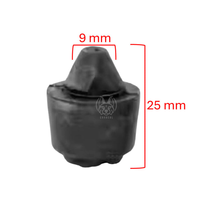 Goma Tope Puerta 9X25Mm Universal X4 GOMA TOPE PUERTA