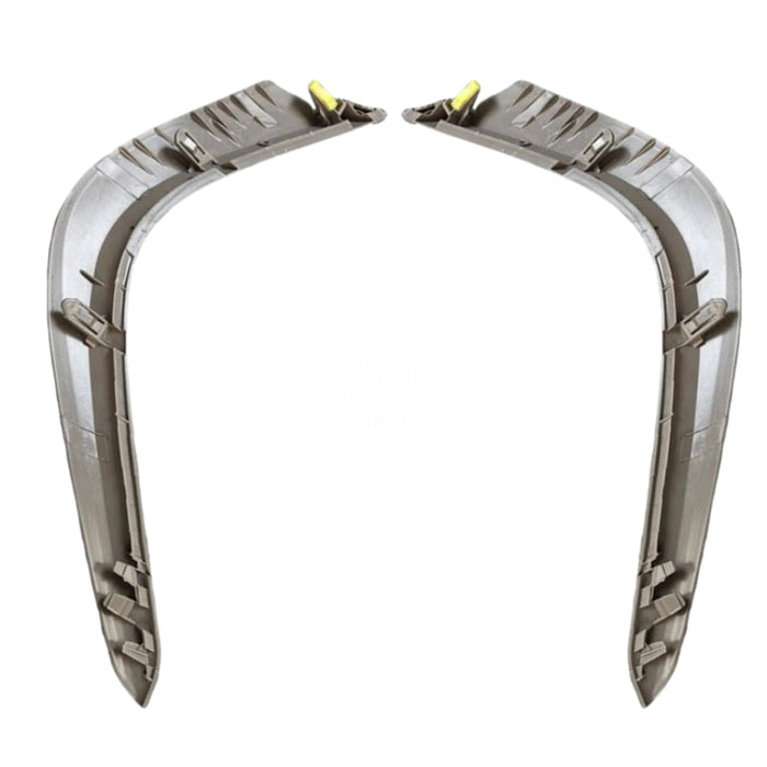 Juego Embellecedores Lateral Panel Reproductor Toyota Corolla 2009-2014 Silver COVERTOR INTERNO EMBELLECEDOR