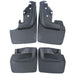Kit Chapaletas Toyota Land Cruiser Fj80 Autana Burbuja 1990-2009 X4 CHAPALETAS