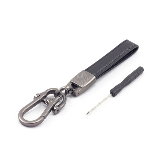 Llavero Lujo 100% Cuero Genuino Para Propietarios Vehiculos Chevrolet LLAVERO CUERO