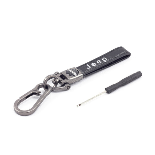 Llavero Lujo 100% Cuero Genuino Para Propietarios Vehiculos Jeep LLAVERO CUERO