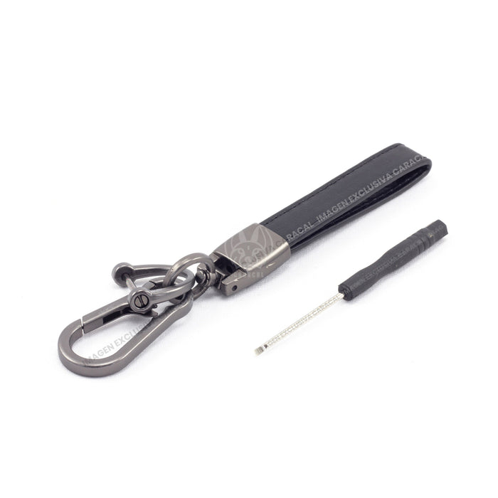 Llavero Lujo 100% Cuero Genuino Para Propietarios Vehiculos Toyota LLAVERO CUERO