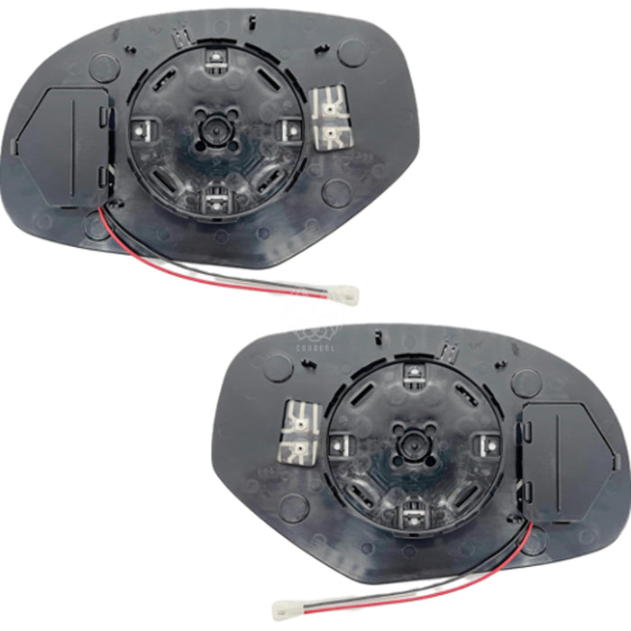 Luna Espejo Retrovisor Chevrolet Silverado Avalanche Tahoe 2007-2015 Con Luz Cruce X2 ESPEJO RETROVISOR