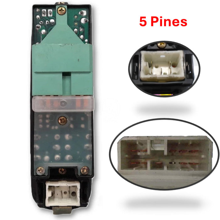 Mando Control Suiche Elevavidrios Chevrolet Esteem 1999-2006 5 Pines MANDO ELEVAVIDRIOS