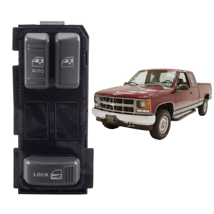 Mando Control Suiche Elevavidrios Chevrolet Grand Blazer Silverado Cheyenne 1995-2005 2 Puertas MANDO ELEVAVIDRIOS