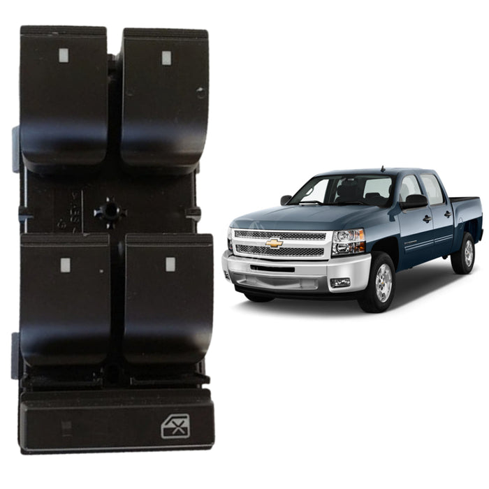 Mando Control Suiche Elevavidrios Chevrolet Silverado Lt 2007-2019 4 Puertas MANDO ELEVAVIDRIOS