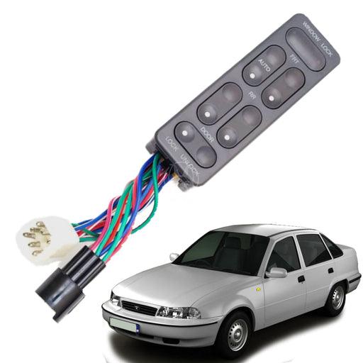 Mando Control Suiche Elevavidrios Daewoo Cielo 1994-2016 MANDO ELEVAVIDRIOS