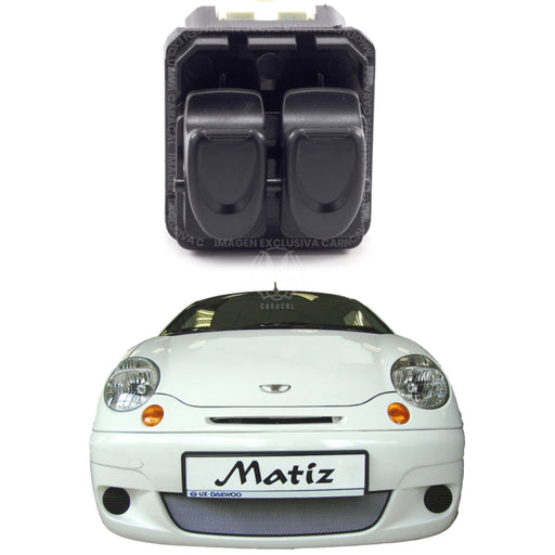 Mando Control Suiche Elevavidrios Daewoo Matiz 1998-2005 8 Pines MANDO ELEVAVIDRIOS