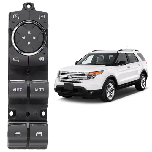 Mando Control Suiche Elevavidrios Ford Explorer 2012-2015 Retrovisor Retraible MANDO ELEVAVIDRIOS