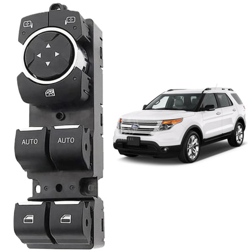 Mando Control Suiche Elevavidrios Ford Explorer 2012-2015 Sin Retrovisor Retraible MANDO ELEVAVIDRIOS