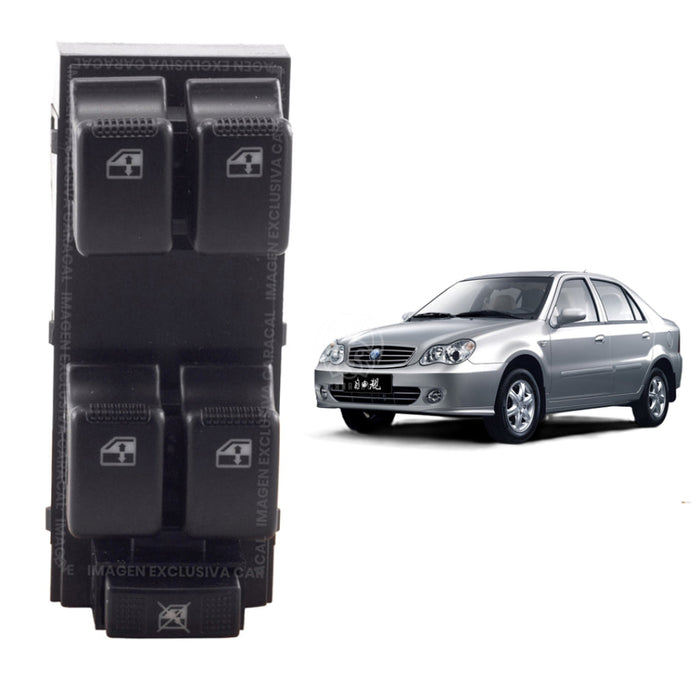 Mando Control Suiche Elevavidrios Geely Ck Ck2 Ck3 2007-2016 MANDO ELEVAVIDRIOS