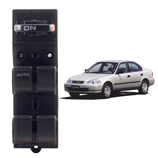 Mando Control Suiche Elevavidrios Honda Civic 1996-2000 MANDO ELEVAVIDRIOS
