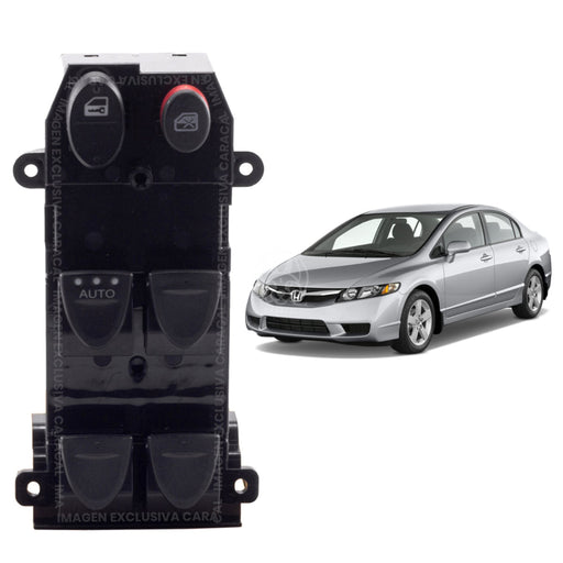 Mando Control Suiche Elevavidrios Honda Civic 2006-2011 MANDO ELEVAVIDRIOS