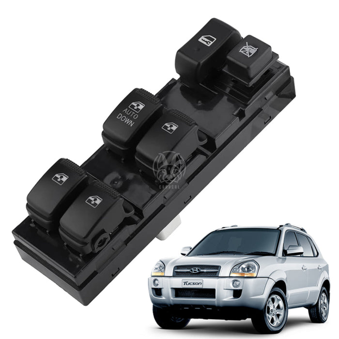 Mando Control Suiche Elevavidrios Hyundai Tucson 2004-2010 MANDO ELEVAVIDRIOS