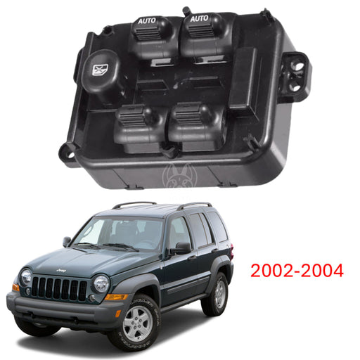 Mando Control Suiche Elevavidrios Jeep Cherokee Liberty Kj 2002-2004 MANDO ELEVAVIDRIOS